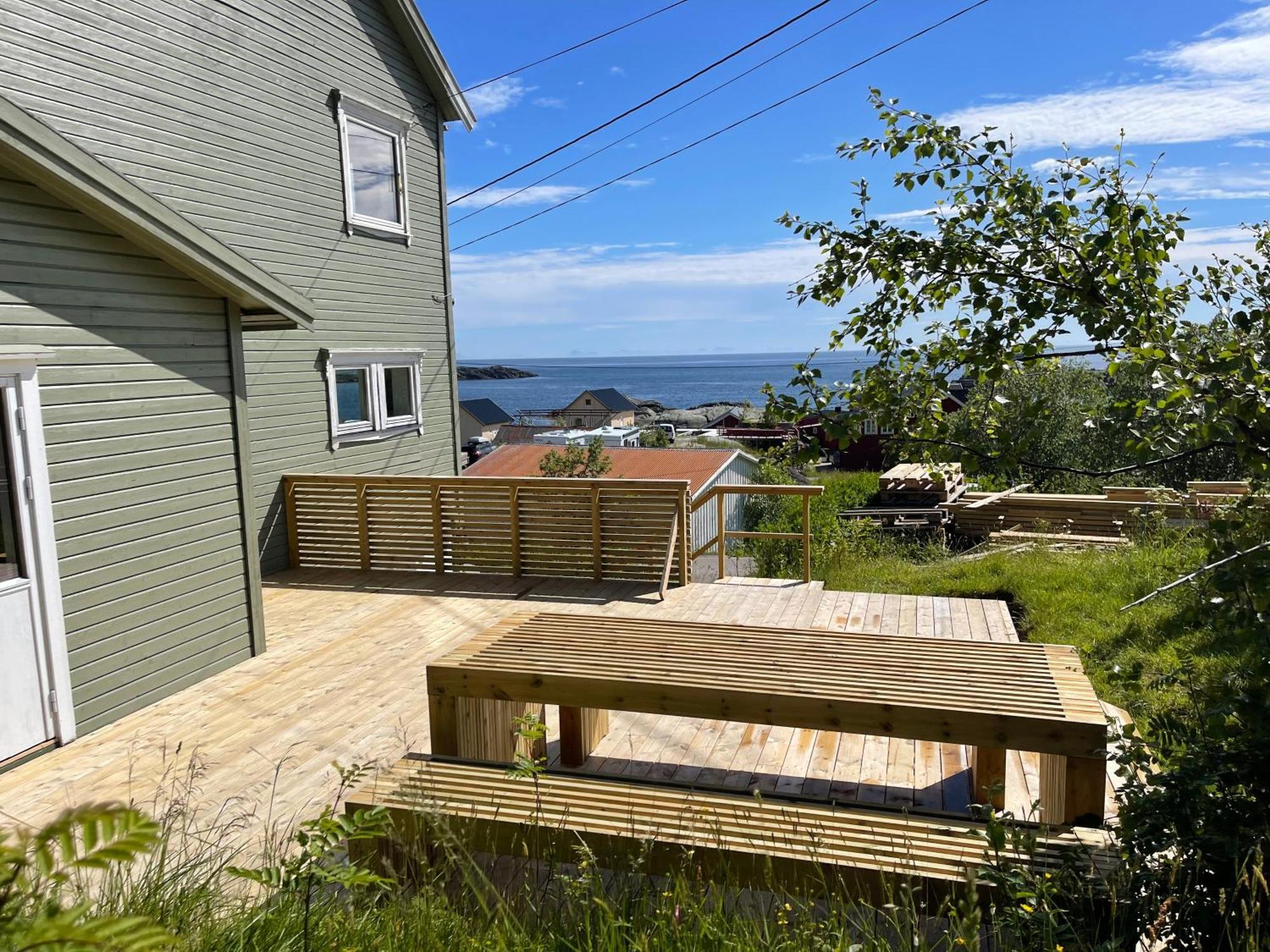 A, The Far End Of Lofoten, Top Apartment. Sorvagen Luaran gambar